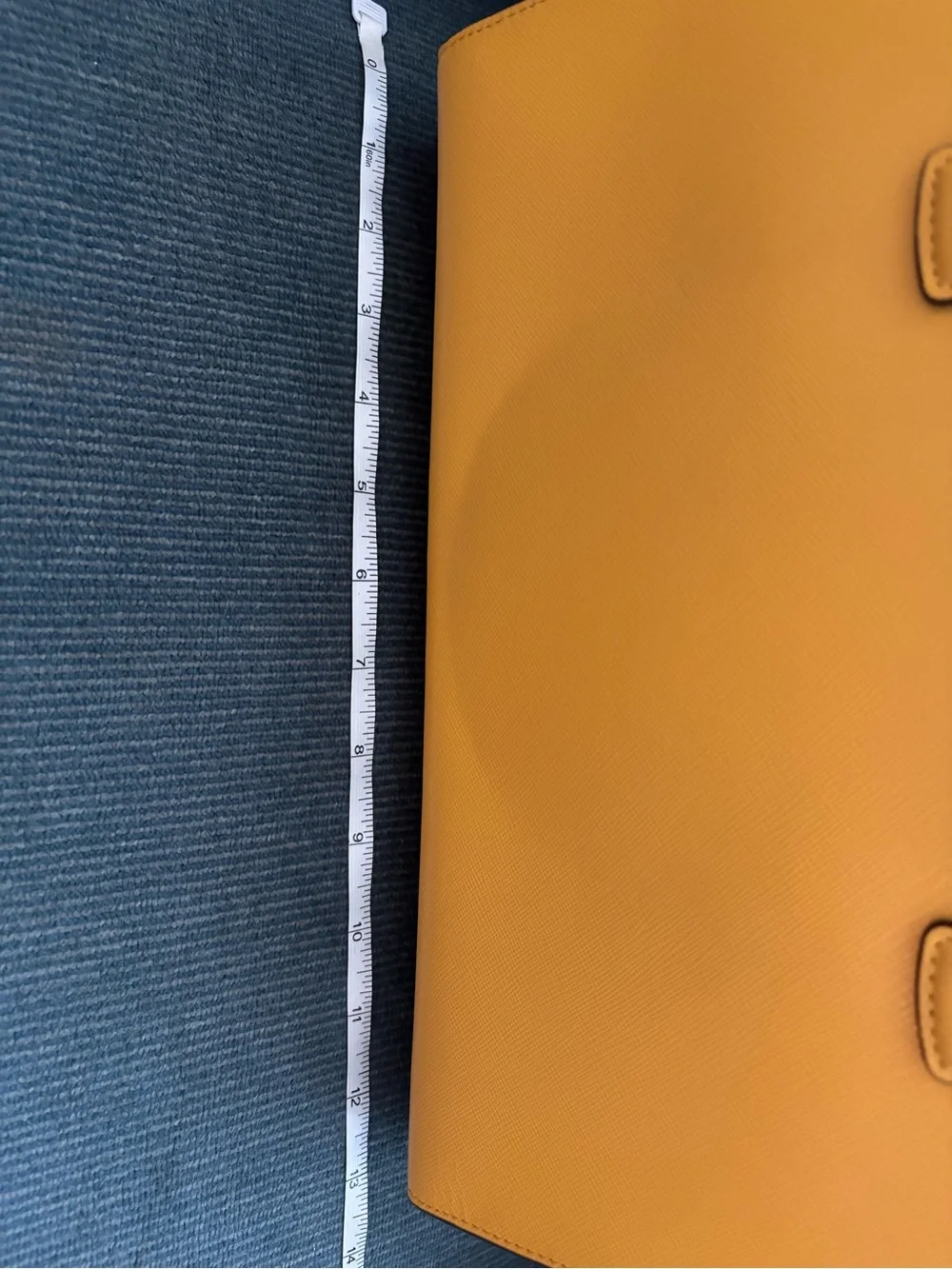 kate spade Yellow Saffiano Dome Satchel